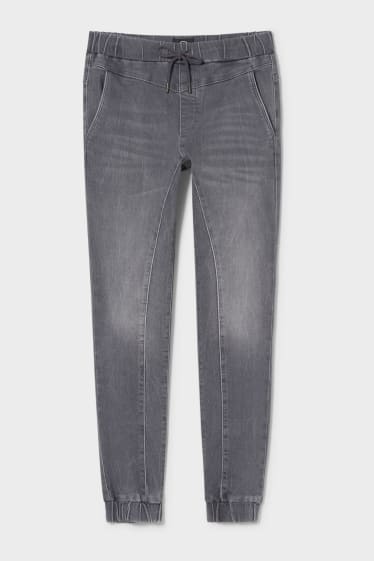 Mujer - Skinny jeans - jog denim - vaqueros - gris