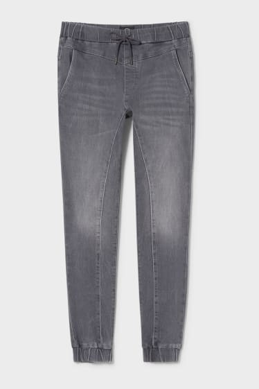 Women - Skinny jeans - jog denim - denim-gray