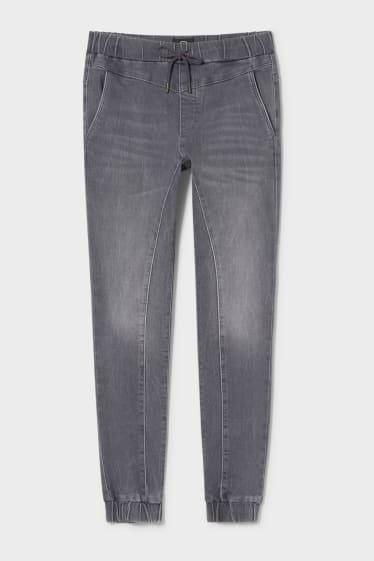 Femmes - Skinny jean - jog denim - jean gris