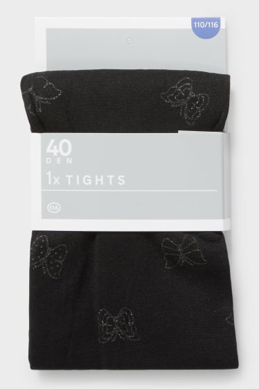 Children - Tights - 40 denier - black
