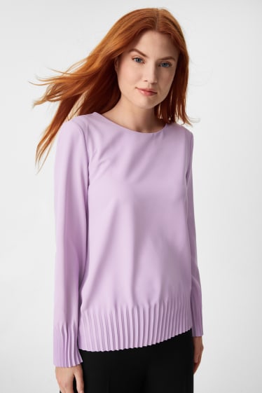 Women - Blouse - lilac