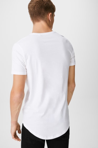 Pánské - CLOCKHOUSE - tričko - bílá