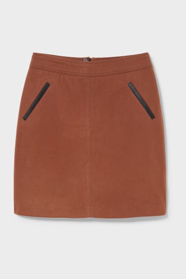Women - Skirt - brown