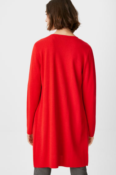 Women - Cardigan - red