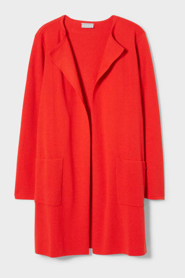 Women - Cardigan - red