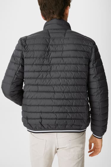 Men - Quilted jacket - dark green