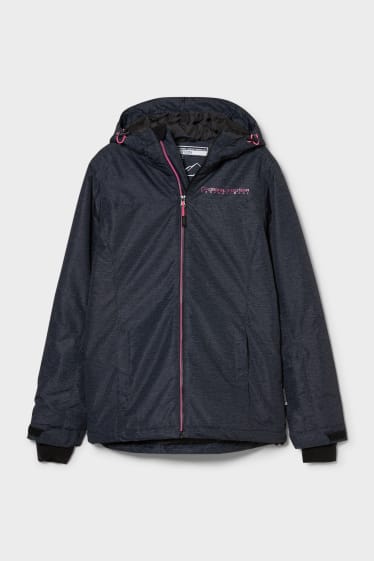 Damen - Skijacke - BIONIC-FINISH®ECO - grau / pink