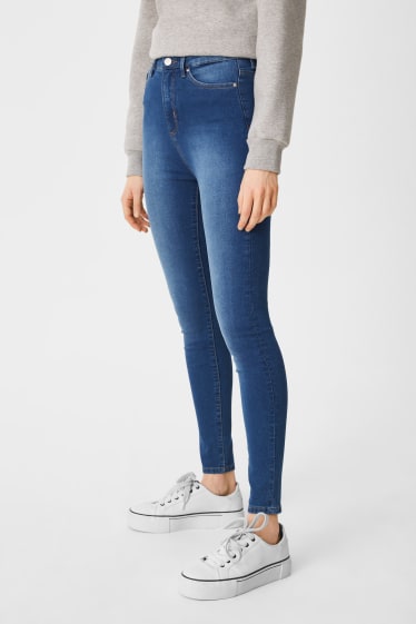 Mujer - CLOCKHOUSE - super skinny jeans - vaqueros - azul