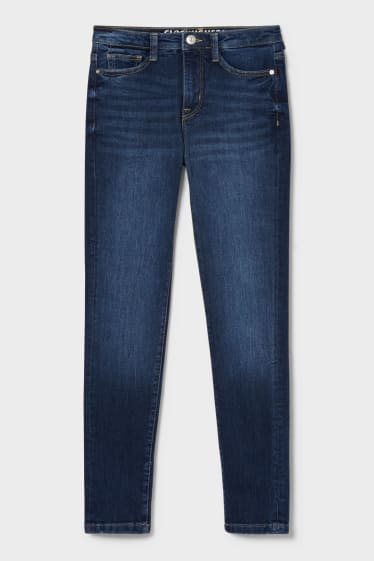 Damen - CLOCKHOUSE - Skinny Jeans - High Waist - LYCRA® - jeans-blau