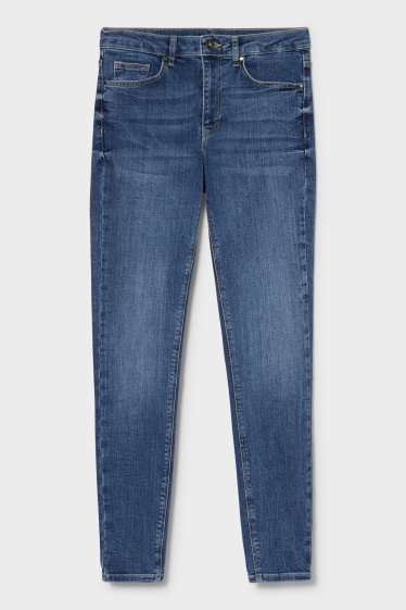 Women - Premium skinny jeans - blue denim