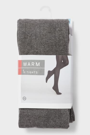 Damen - Strumpfhose - graphit