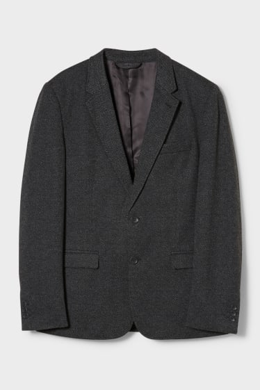 Hommes - Veste de bureau - regular fit - gris / noir