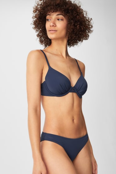 Dames - Bikinibroekje - blauw