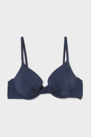 Damen - Bikini-Top - dunkelblau