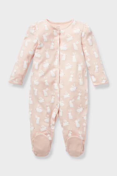 Babies - Baby sleepsuit - rose