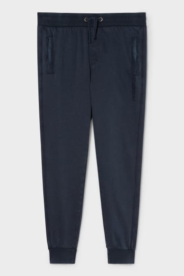 Uomo - Pantaloni sportivi - blu scuro