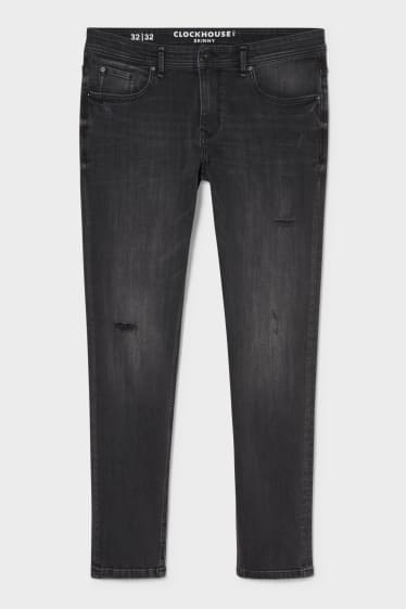 Jóvenes - CLOCKHOUSE - skinny jeans - vaqueros - gris oscuro