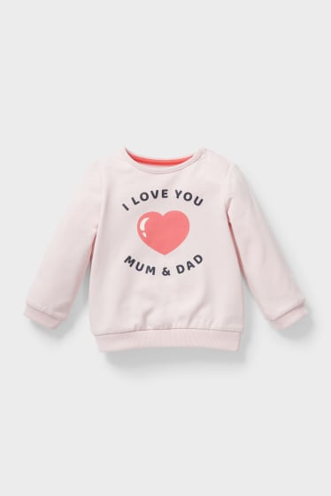 Babys - Baby-Sweatshirt - rosa