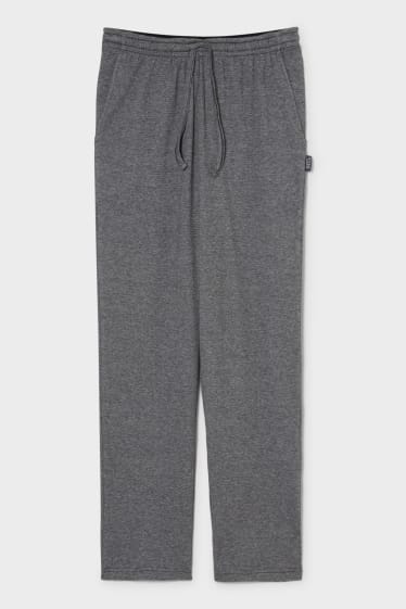 Men - Pyjama bottoms - black / white