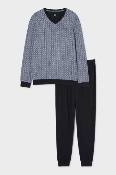 Men - Pyjamas - dark blue