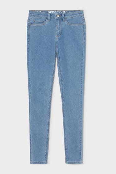 Women - CLOCKHOUSE - super skinny jeans - light blue