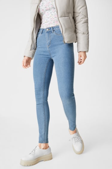 Damen - CLOCKHOUSE - Super Skinny Jeans - hellblau