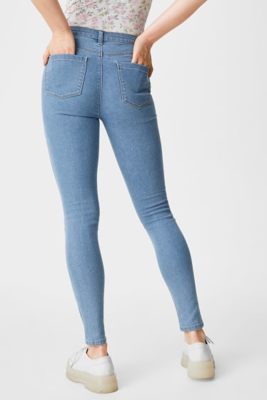 Kobiety - CLOCKHOUSE - super skinny jeans - jasnoniebieski