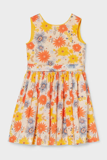 Children - Dress - orange