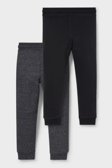 Nen/a - Paquet de 2 - pantalons de xandall - gris jaspiat
