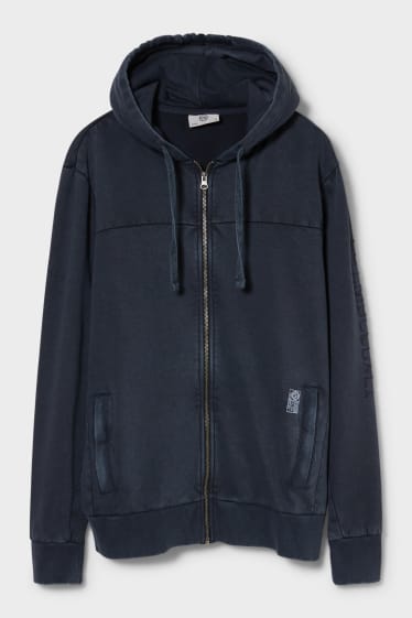 Men - Zip-through sweatshirt - dark blue