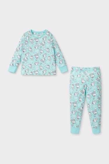 Dětské - Hello Kitty - pyžamo - 2dílné - světle tyrkysová