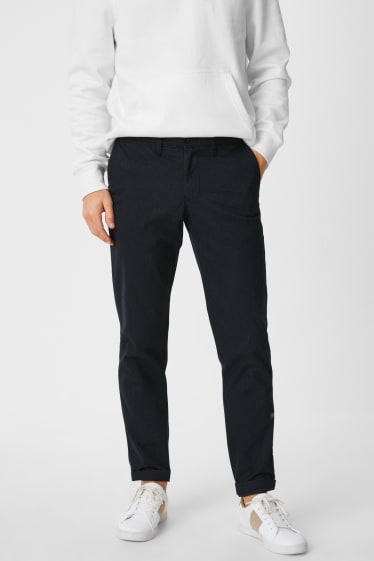 Men - Chinos - slim fit - dark blue
