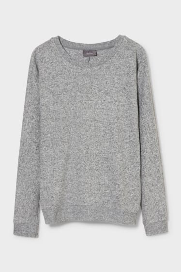 Women - Jumper - light gray-melange