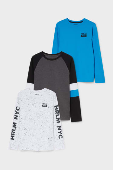 Children - Long sleeve top - 3 pack - white