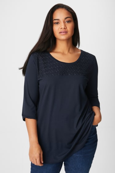 Donna - T-shirt - blu scuro