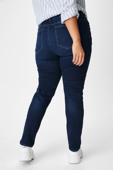 Dámské - Jegging jeans - džíny - tmavomodré