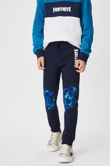 Enfants - Fortnite - pantalon de jogging - bleu foncé