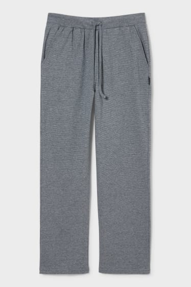 Uomo - Pantaloni pigiama - grigio