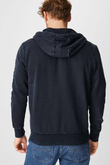 Men - Zip-through sweatshirt - dark blue