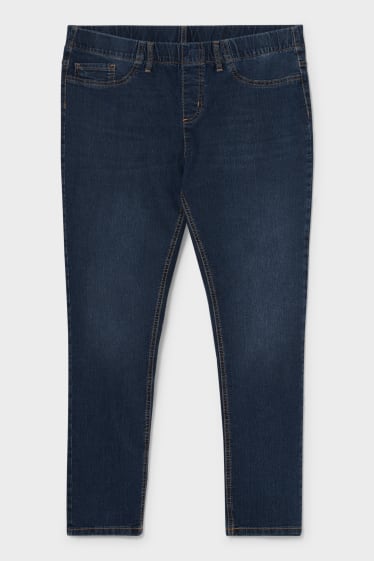 Dámské - Jegging jeans - LYCRA® - džíny - tmavomodré