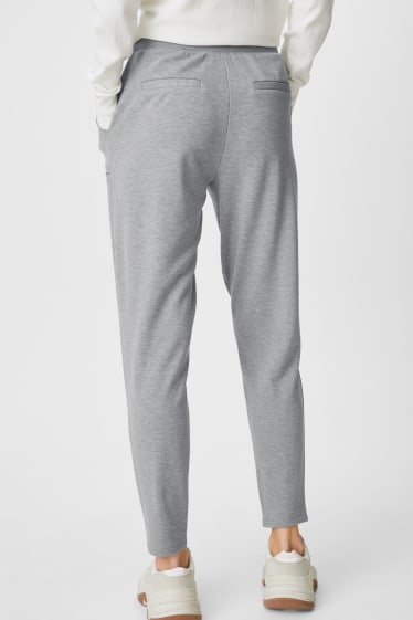 Women - Trousers - gray-melange