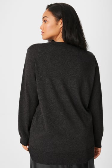 Damen - Pullover - graphite