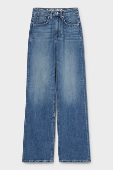 Dames - CLOCKHOUSE - wide leg jeans - jeansblauw