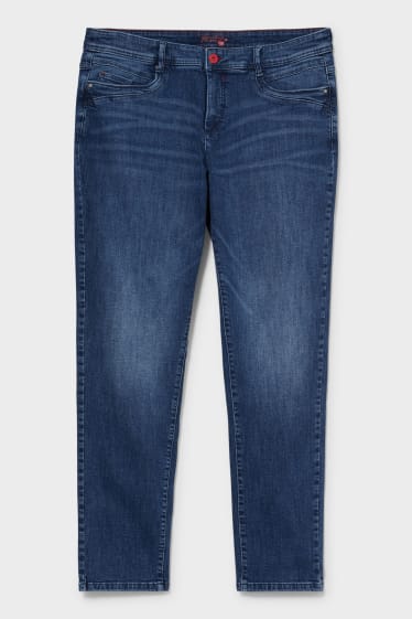 Dámské - Slim jeans - bio bavlna - džíny - modré