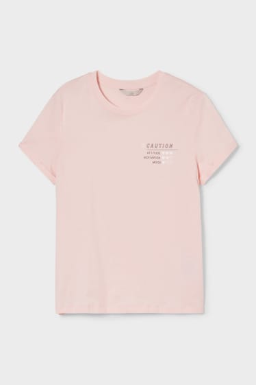 Kobiety - CLOCKHOUSE - T-shirt - jasnoróżowy