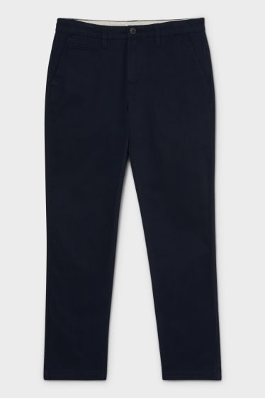 Hommes - Chino - regular fit - bleu foncé