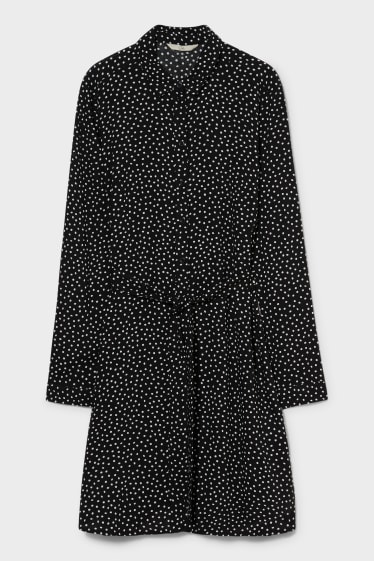 Women - CLOCKHOUSE - dress - polka dot - black