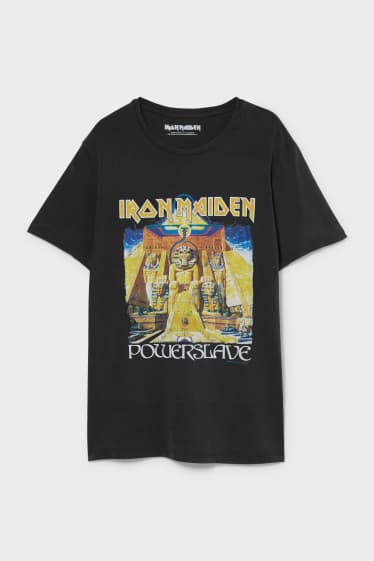 Men - CLOCKHOUSE - T-shirt - Iron Maiden - black