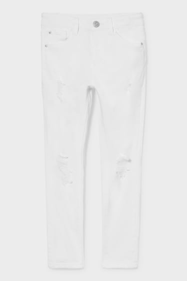 Children - Super skinny jeans - white