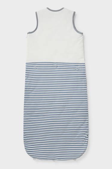 Baby Boys - Baby sleeping bag - white / blue